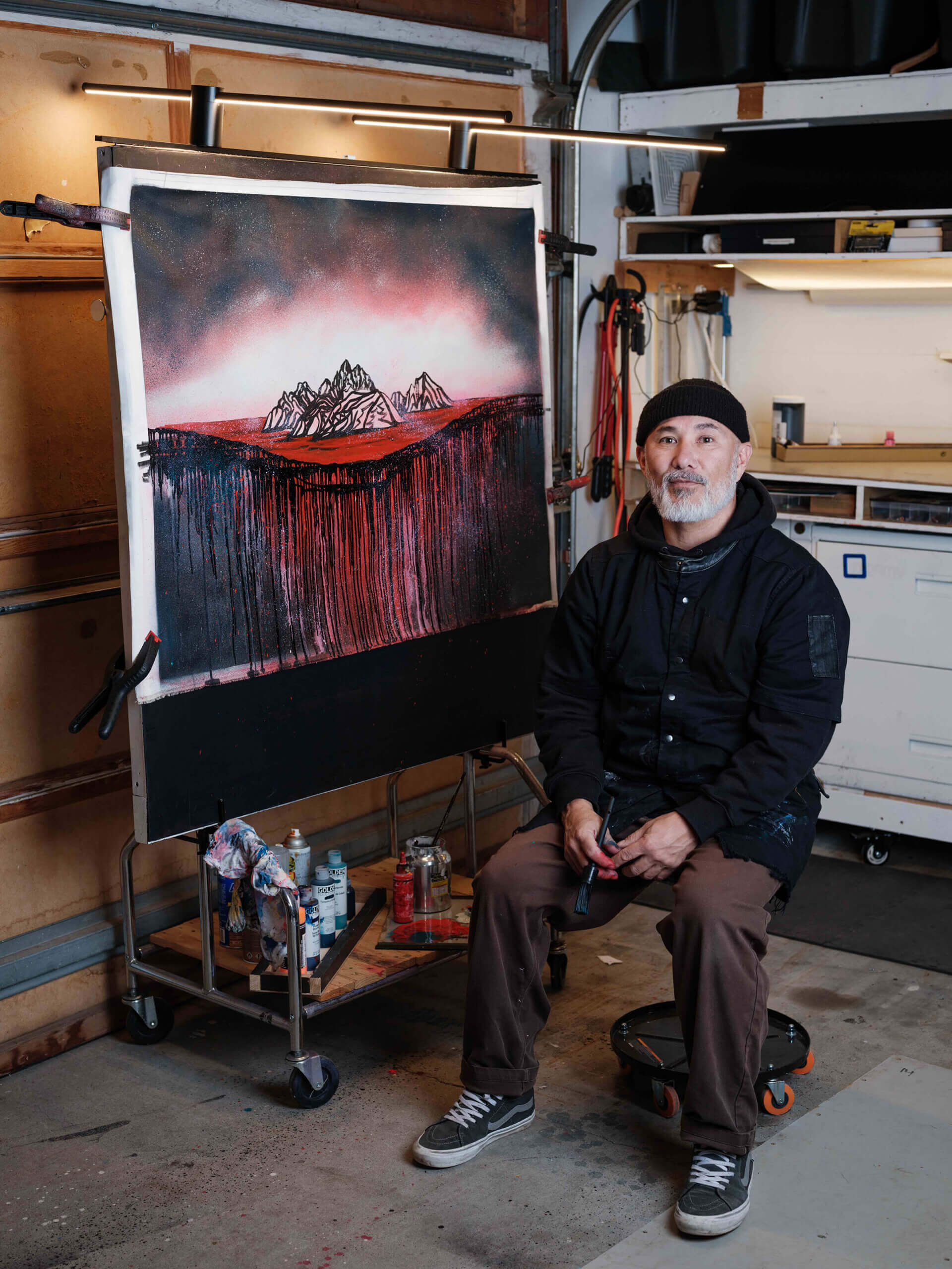 Bryan Iguchi mountain painting